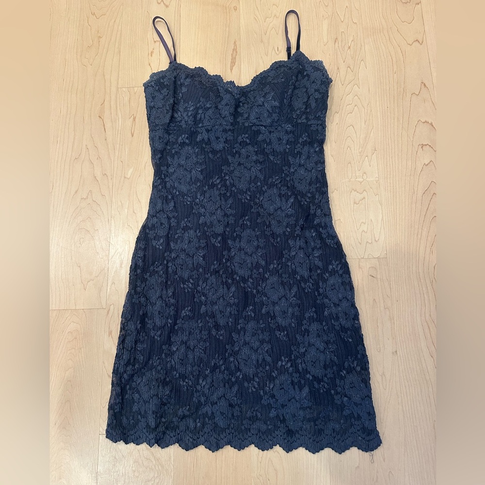 Free People Lace Mini Dress